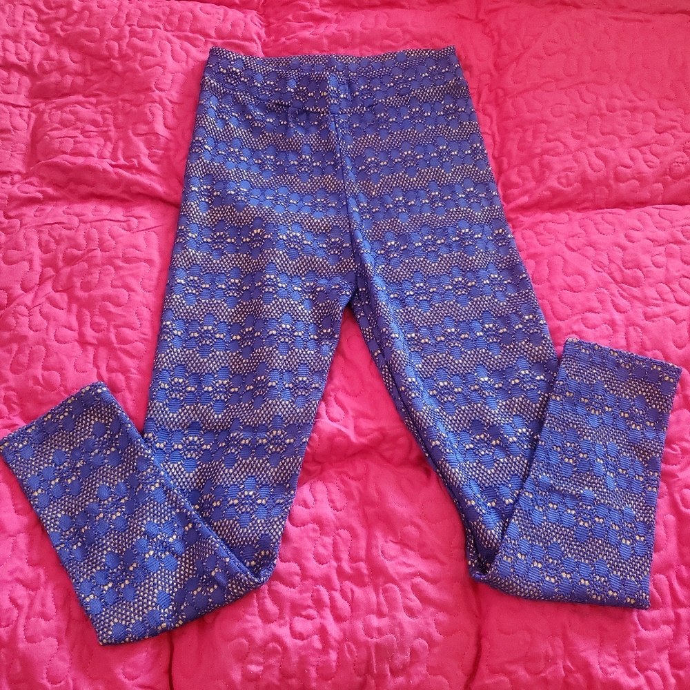 Stylish Blue Leggings